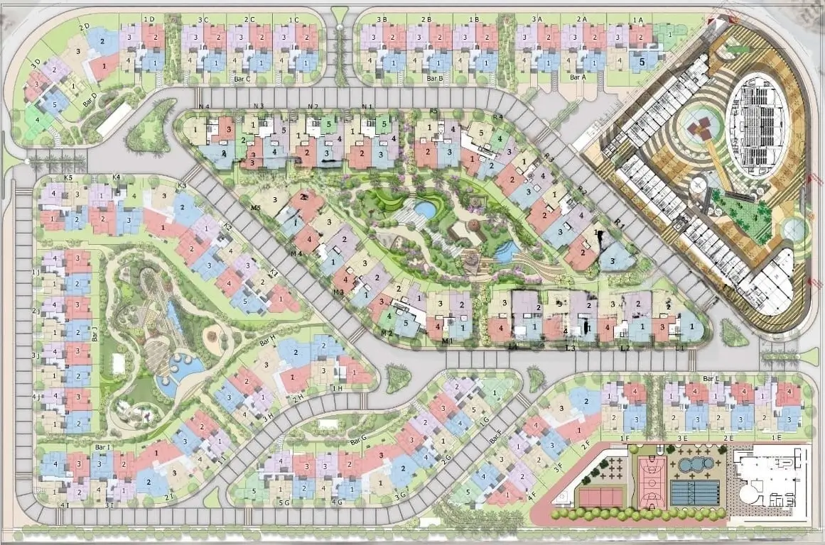 خريطة الكمبوند